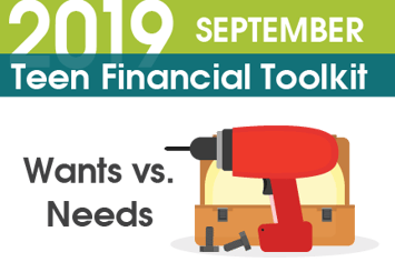 Teen Financial Toolkit – Wants vs. Needs